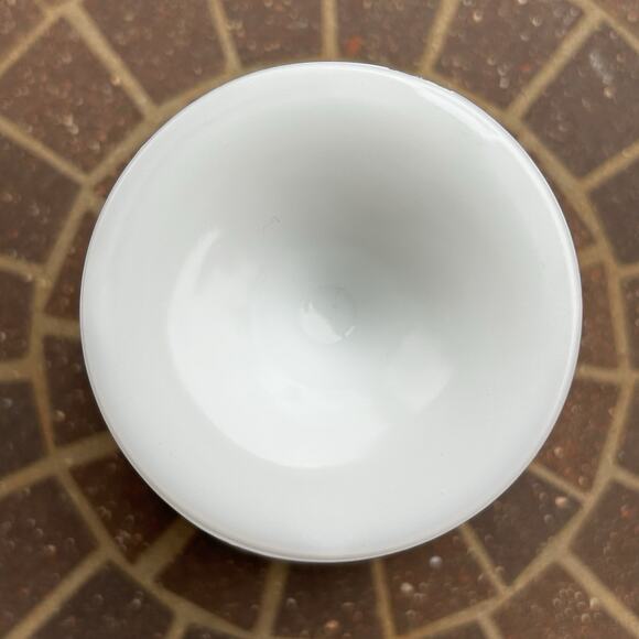 Vintage Indiana Glass Company Milk Glass White Harvest Grape Open Top Sugar Bowl - Picture 6 of 6